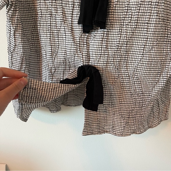 Zara Seersucker Bow Top - Picture 4 of 5